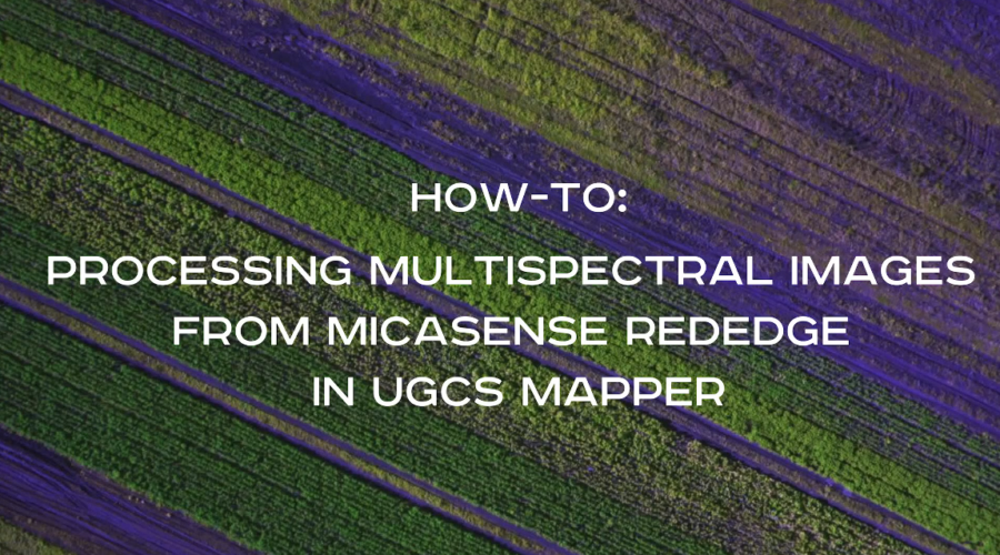 Video UgCS Mapper software de procesamiento de imágenes en 2D para dron